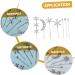Angoily 2 Sets Fringe Bobby Pin Hair Accessories Side Clip Barrettes for Girls Hair Clips for Teen Girls Hair Barrette Goody Hair Clips for Women Star Hair Clips Rhinestone Simple Headgear - Buy Online on GoSupps.com