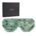 Jade Cooling Eye Mask Jadestone Eye Pads Reduce Dark Circles Promote Sleeping Natural Stone Eye Pad for Skin Care for Facials Puffy Eyes Dry Eyes Headaches Migraines Dark Circles(#3)