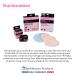 Bamboobies Nursing Pads Multi-Color Pack - 4 Pairs Reusable & Washable, Leak-Proof Breastfeeding Pads - 3 Regular & 1 Overnight Pair - 8 Count - Buy Online on GoSupps.com