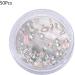 FEIlei 50PCS 3D Zircon Nails Rhinestones Jewelry DIY Professional Parts Nail Art - Buy Online on GoSupps.com
