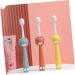 Minkissy 6 Pack Extra Soft Children's Toothbrushes for Toddlers - Sensitive & Travel-Friendly Baby Oral Care Accessories - Buy Online on GoSupps.com