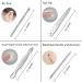 ZIZZON Professional Nail Care Kit - Rose Gold Travel Case Manicure Grooming Set - Buy Online on GoSupps.com