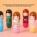 Lip Balm Doll Shaped 24 Lips Repair Moisturizer Lip Care Lip Balm for Remove Dead Skin Nourishing (1 Box). - Buy Online on GoSupps.com