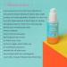 Natural Vibes Vitamin C Sunscreen SPF 50 - UVA/UVB rays Blue Light & Pollution Protection 50 ml - Buy Online on GoSupps.com