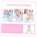 Ibasenice 4-Piece Baby Comfort Towel Set | Soft Cuddly Toys & Towels for Newborns | Ideal Baby Shower Gift - Buy Online on GoSupps.com