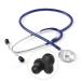 Buy Comfortable Silicone Replacement Ear Tips for Stethoscopes | 1 Pair Black Earplugs & Parts - International Shipping Available - Buy Online on GoSupps.com