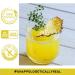 3.5 Oz Dehydrated Pineapple for Cocktails | Dried Pineapple garnish halfmoons | Dried pineapple with skin | Edible Cocktail Garnish | Dehydrated fruit for cocktails | Over 20 Pineapple halfmoons - Buy Online on GoSupps.com