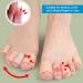 Toe Protection Gel Sleeves - 4 Pairs Reusable Breathable Cushions for Blisters & Impact Relief - Buy Online on GoSupps.com