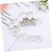Didiseaon Hair Claw Clips for Women Hair Jewels for Women Bridal Headpiece Wedding Hair Clip Bridal Hairpin Rhinestone Bridal Comb Crystal Headpiece Pearl Bride Accessories - Buy Online on GoSupps.com