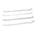 minkissy 4 Pcs Natural False Eyelashes Natural Doll Eyelashes Doll Eyelashes Strip Eyelashes Strips Makeup False Eyelashes Fake Lashes Doll Makeup Eyelashes Baby Accessories