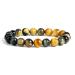 Original Tiger Eye Bracelets Men Energy Natural Stone Bead Bracelets Women Quartz Agates Feng Shui Wealth Jewelry Pulseras 8 8mmBeads21cm 8 8mmBeads21cm