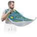 Beard Bib Apron Beard Bib Hair Catcher for Men Shaving and Trimming Non-Stick Waterproof Beard Cape Grooming Cloth Polar Bear Star