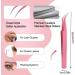 Qiveaory Lash Bond and Seal Kit 4 Pcs DIY Lash Extension with Waterproof Lashe Cluster Glue 72h Hold and Seal Lash Remover Tweezers Portable Eyelash Brush with Cap for Eyelash Extensions Beginners - Buy Online on GoSupps.com
