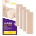 Silicone Scar Sheets 4 PCS Scar Removal Silicone Gel Scar Tape Effective Scar Treatment for Surgical Scars C-Section Deep Stretch Mark Removal Keloid Bump Removal Purple - Buy Online on GoSupps.com