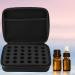 Wifehelper Essential Oils Carrying Bag - Hard Shell Case with Foam Insert for 5ml Bottles - Black Storage Organizer - Buy Online on GoSupps.com