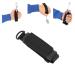 Utensil holder belt universal cuff utensil-grip belt adjustable chopstick-libe-spoon-forth-eating aid strap for older people with a weak grip