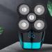 Rechargeable Bald Head Clipper & Beard Shaver - 5 Floating Heads Electric Shaving Tool for Men | Washable & Multifunctional - Buy Online on GoSupps.com