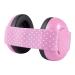 SAKU Baby Ear Defenders Noise Cancelling Headphones Protectors for 0 to 18 Months Toddlers Baby Adjustable Earmuff Silent Protect Sound Cancelling Kids Ear Defenders for Newborn Pink