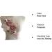 RUINUO 3D Lace Beads Flower Applique Patch - Handmade Floral Embroidered Sew On Patch for Wedding Dress - Colorful Rose Design - 1pcs - Buy Online on GoSupps.com