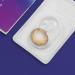 Glamlens Palermo Brown Contact Lenses | Natural Brown Color | Silicone Hydrogel | 1 Pair (2 pcs) | Dia 14.00 | Strong Coverage - Buy Online on GoSupps.com