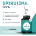 Super Spirulina Bio - 500 Vegan Tablets | Rich in Protein Iron & Antioxidants - Boost Immune System & Combat Fatigue - Vitavea - Buy Online on GoSupps.com