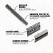Meiyan Durable Stainless Steel Safety Razors - Replaceable & Reusable Double-Sided Blades for Smooth Shaving | International Shipping Available - Buy Online on GoSupps.com