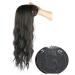 60cm Long Clip in Hairpieces Wavy for Women with Thin Hair Brown / Black