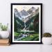 Mountains Waterfall Paint by Number Kit - 4 Pack DIY Adult & Kids Landscape Painting Set on Canvas 12X16 Inch - Beginner Friendly - Buy Online on GoSupps.com
