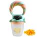 Jingling Fruit Pacifier Feeder - Safe Silicone Teething Tool for Babies | Soft Vegetable & Fruit Food Feeder - Buy Online on GoSupps.com
