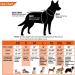 Packable Hooded Dog Raincoat with Reflective Strips - Adjustable Lightweight Poncho for Small to Large Dogs - Blue (Back 12 Inches) - Buy Online on GoSupps.com