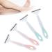 Razors for Women 4 Pack Ladies Razors on 3 Levels Portable Lightweight Non-Slip Razor for Women Hair Removal Pink