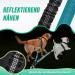 NASJAC Double Dog Leash | Tangle-Free 360 Rotatable Bungee for Small Medium & Large Dogs | Adjustable Shock-Damping Reflective Leash in Black & Aquamarine - Buy Online on GoSupps.com