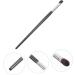 NULYLU Animal Hair Makeup Brush Eyeshadow Brush Makeup Tool Convenient Brush Wooden Handle Black - Buy Online on GoSupps.com