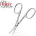 Otto Herder Bent Nail Scissors 9cm - Extra Sharp Solingen Stainless Steel for Fingernails & Toenails - Buy Online on GoSupps.com