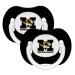 BabyFanatic Pacifier 2-Pack - NCAA Missouri Tigers - Officially Licensed League Gear