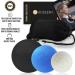 Lacrosse Ball Massage Set - Premium 3-Pack Fascia Rubber Balls (6cm 5cm 3cm) with Free Video Instructions & Exercise Booklet | International Shipping Available - Buy Online on GoSupps.com