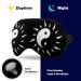 Sun Yin Yang Sleep Mask - Adjustable Eye Cover for Sleeping, Blocks Light for Night Travel and Nap - Men and Women - Buy Online on GoSupps.com