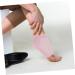 ULTECHNOVO 1set Heightening Socks Heel Softening Socks Soft Silicone Heel Lift Insole Sole Height Increase Invisible Sock Pad Sole Lifts Polyester Cotton Increased Heel Socks Men and Women 12.5x11cm Pink - Buy Online on GoSupps.com