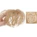 Human Hair Topper Curly Wavy Toupee Clip in Hair Extensions Hairpieces Hair Replacement with Bangs for Women - Buy Online on GoSupps.com