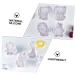 Zerodeko 16 Pcs Cake Spring Form White Outfit Cupcake Cookie Press White Cookie Mold Christmas Baking Tools 7.4X6.7X4CMx2pcs Whitex2pcs - Buy Online on GoSupps.com