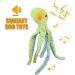 Octopus Dog Toys for Boredom Soft Dog Toys for Large Dogs Squeaky Dog Toy No Stuffed Plush Dog Toys for Small Medium Large Dogs Green Octopus - Buy Online on GoSupps.com