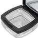 Buy Sonew Refillable Powder Can - Plastic Empty Box with Mirror & Spoon for Loose Powder & Eyeshadow | Eco-Friendly & Reusable - Buy Online on GoSupps.com