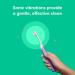 Quip Kids Electric Toothbrush - Sonic with Small Brush Head, Travel Cover & Mirror Mount - Purple - Buy Online on GoSupps.com