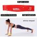 Fitness Band Set - 5 Strong Resistance Loop Bands for Muscle Building Pilates Yoga & Gymnastics - International Shipping Available - Buy Online on GoSupps.com