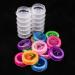 Gemini Mall 10 x Color Coded Contact Lens Cases - L & R Soaking Storage | Random Colors for Easy Identification - Buy Online on GoSupps.com