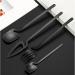 64 Gold Silverware Set for 16 Include Spoons Forks Knifes 18/10 Stainless Steel Hanging Flatware Set Kitchen Wedding Restaurant Cutlery Utensil Set Delicate Tableware Kitchenware (Color : Gold) - Buy Online on GoSupps.com