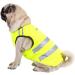 ALAMP Reflective Safety Vest for Dogs | Orange Safety Dog Warning Vest | Enhance Pet Visibility - Buy Online on GoSupps.com