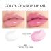 Lip Glow Oil Clear to Pink Color Change Effect by Ownest Beauty - Moisturizing Transparent Plumping Tinted Lip Oil for Lip Care - Buy Online on GoSupps.com