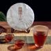 HQZM Yunnan 10 Years Old Fermented Puer Ripe Tea Cake Old Tree Dry Storage Aged Tea 357g - Buy Online on GoSupps.com