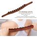 Jeanoko 2pcs Wooden Gua Sha Massage Stick Set - 20 Massage Points for Back Legs & Waist - Ideal for Relaxation & Pain Relief - Buy Online on GoSupps.com